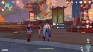 Yunjin and Xinyan are near the Sea Gazer Mingxiao Lantern (Image via HoYoverse)
